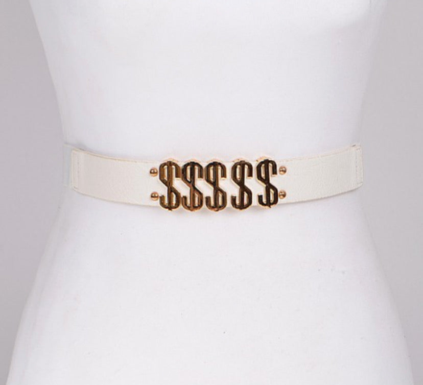 Money Bag Stretch Belt
