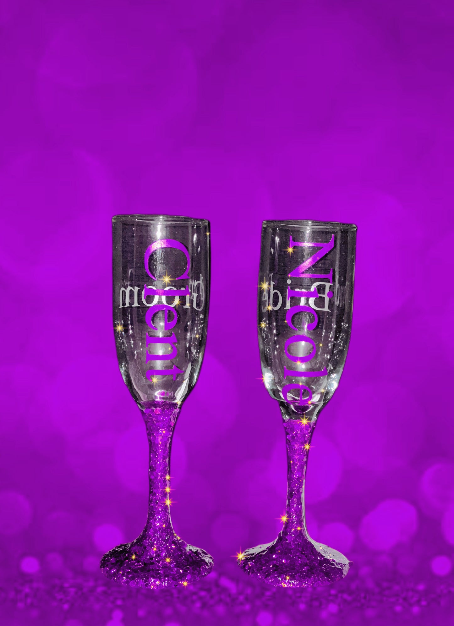 Champagne Glasses {1}